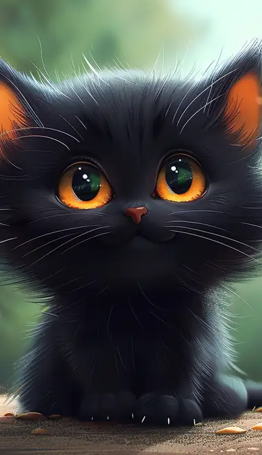 Обои для Samsung, HTC, Sony (540x960): котёнок, кошка, питомец, милые животные