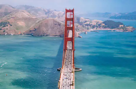 City wallpapers: Golden Gate Bridge, San Francisco, architecture, landmark