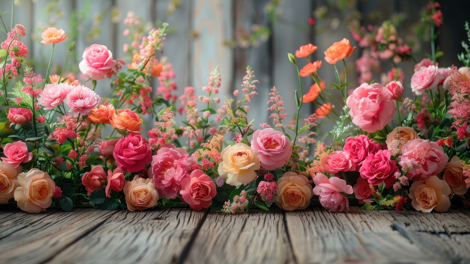 Pink peony-shaped roses - wXGA++ wallpapers in 1600x900 resolution