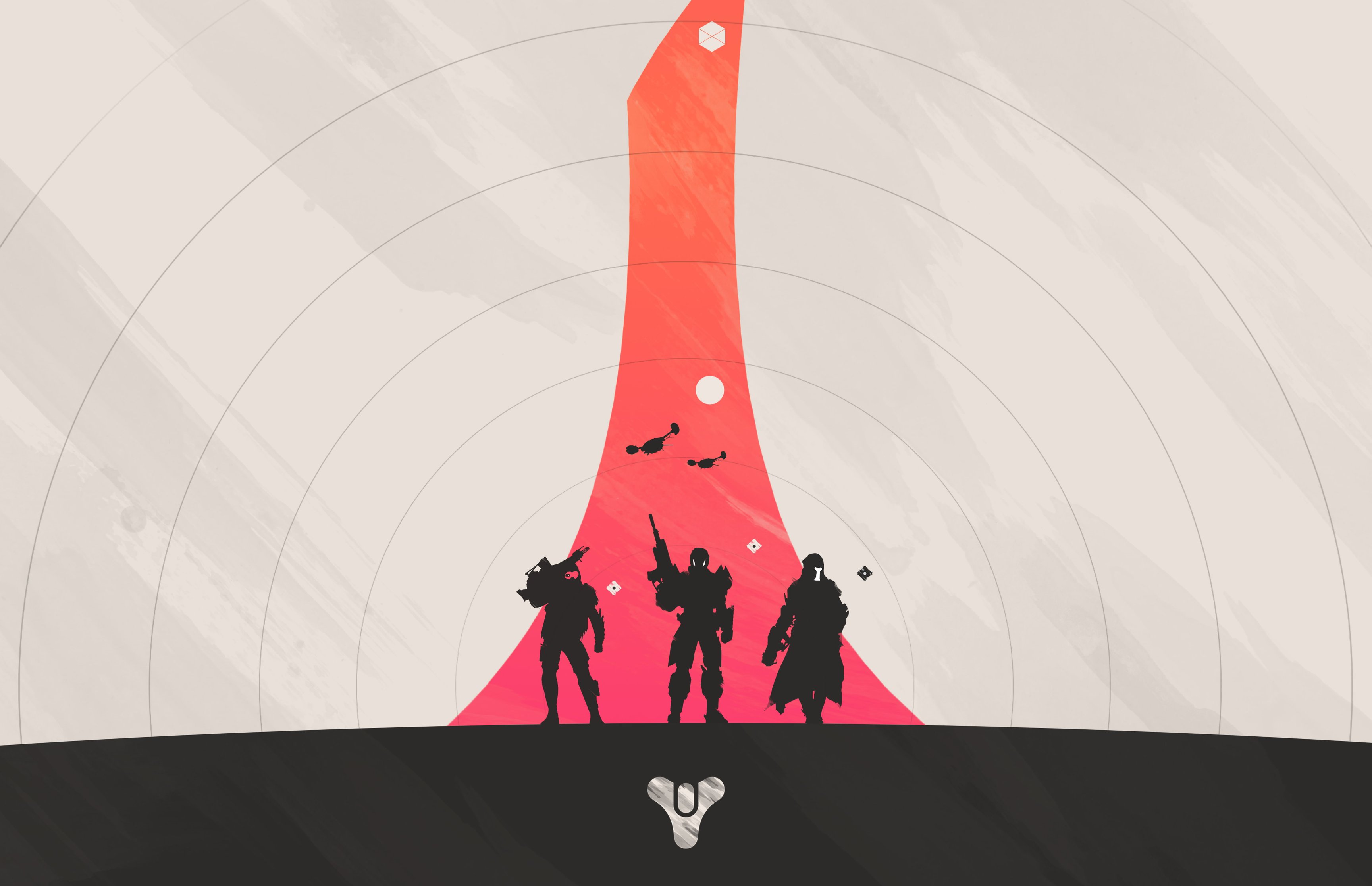 Characters from Destiny - Wallpapers for Apple MacBook 16.2″ in 3456x2234 resolution