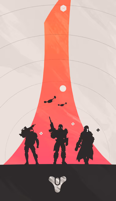 Обои игры: Destiny, футуризм, персонаж, команда