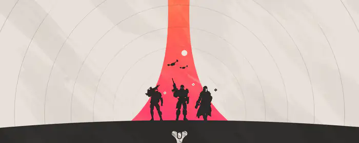 UltraWide 21:9 обои команда (2560x1080): Destiny, футуризм, персонаж, команда