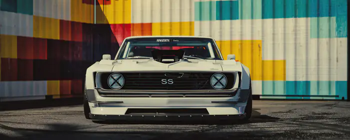 UltraWide 21:9 обои кастомизация (2560x1080): Chevrolet Camaro, маслкар, обвес, спорткар