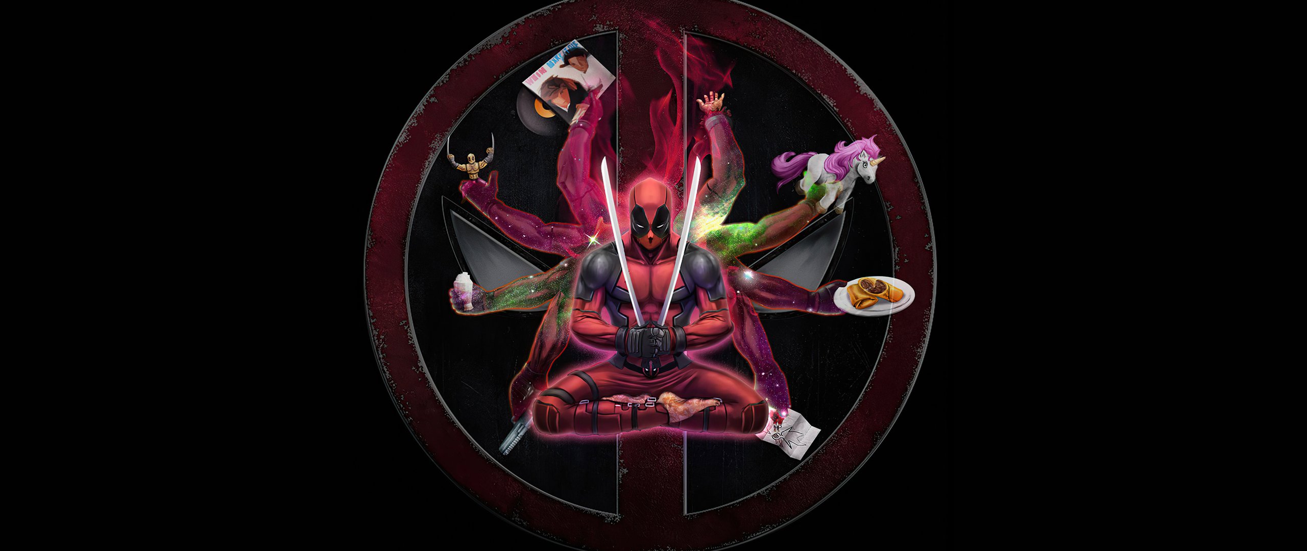 Marvel's Multi-armed Deadpool - UltraWide 21:9 wallpapers in 2560x1080 resolution