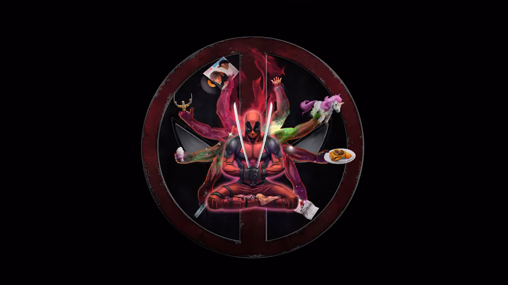 Marvel's Multi-armed Deadpool - Wallpapers for Apple MacBook 12″ in 2304x1440 resolution