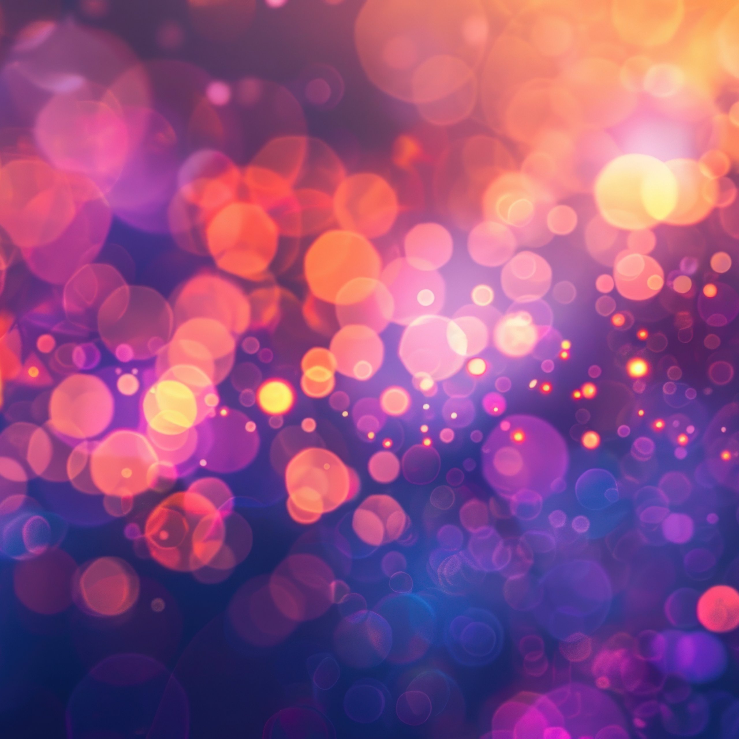 Blurred bokeh light - Wallpapers for Samsung Galaxy Tab S9 FE+/Tab S11, Xiaomi Pad 5, Redmi Pad 2 Pro, POCO Pad in 2560x2560 resolution