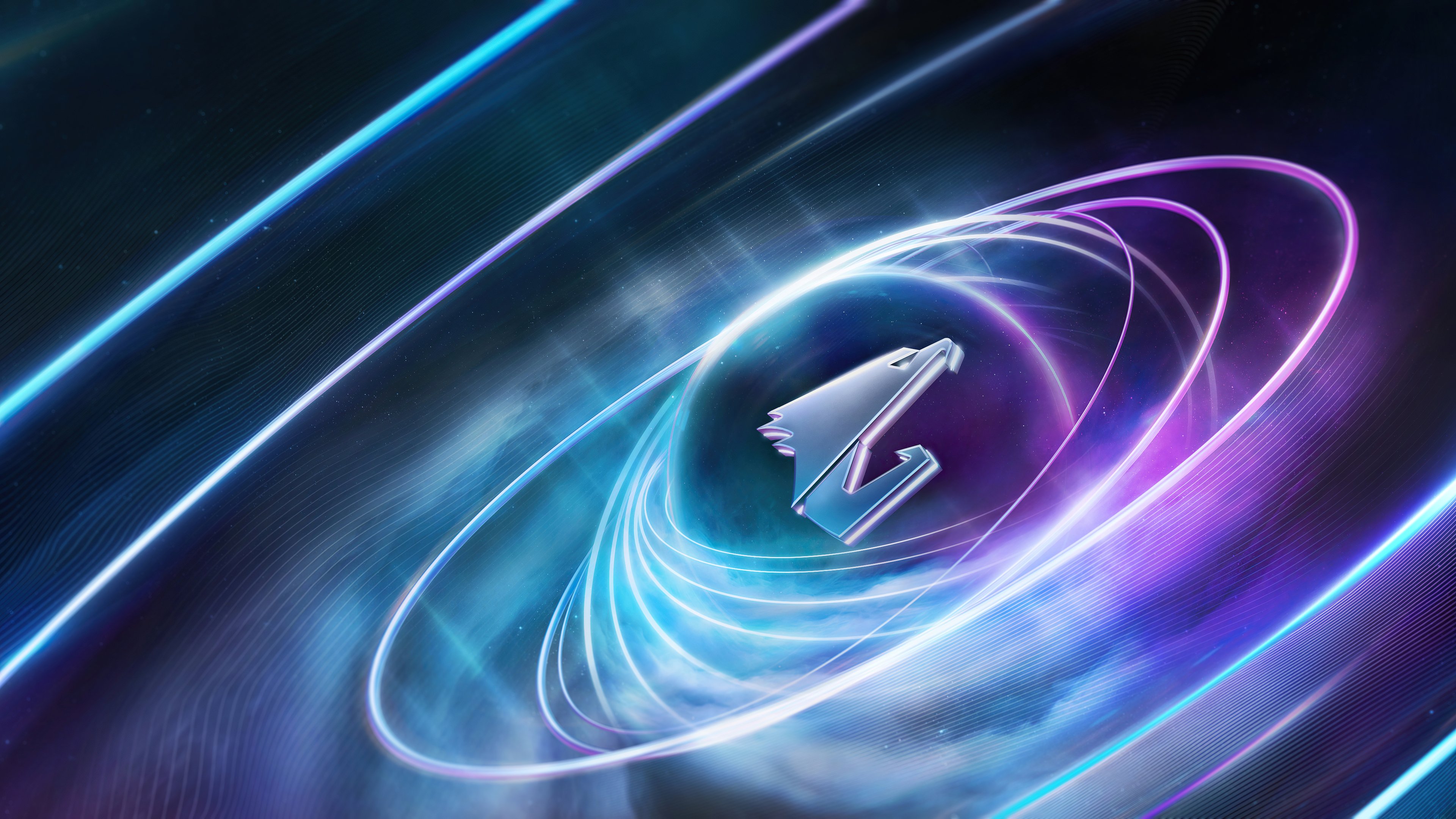 Gigabyte Aorus neon logo - 4K PC Wallpapers in 3840x2160 resolution