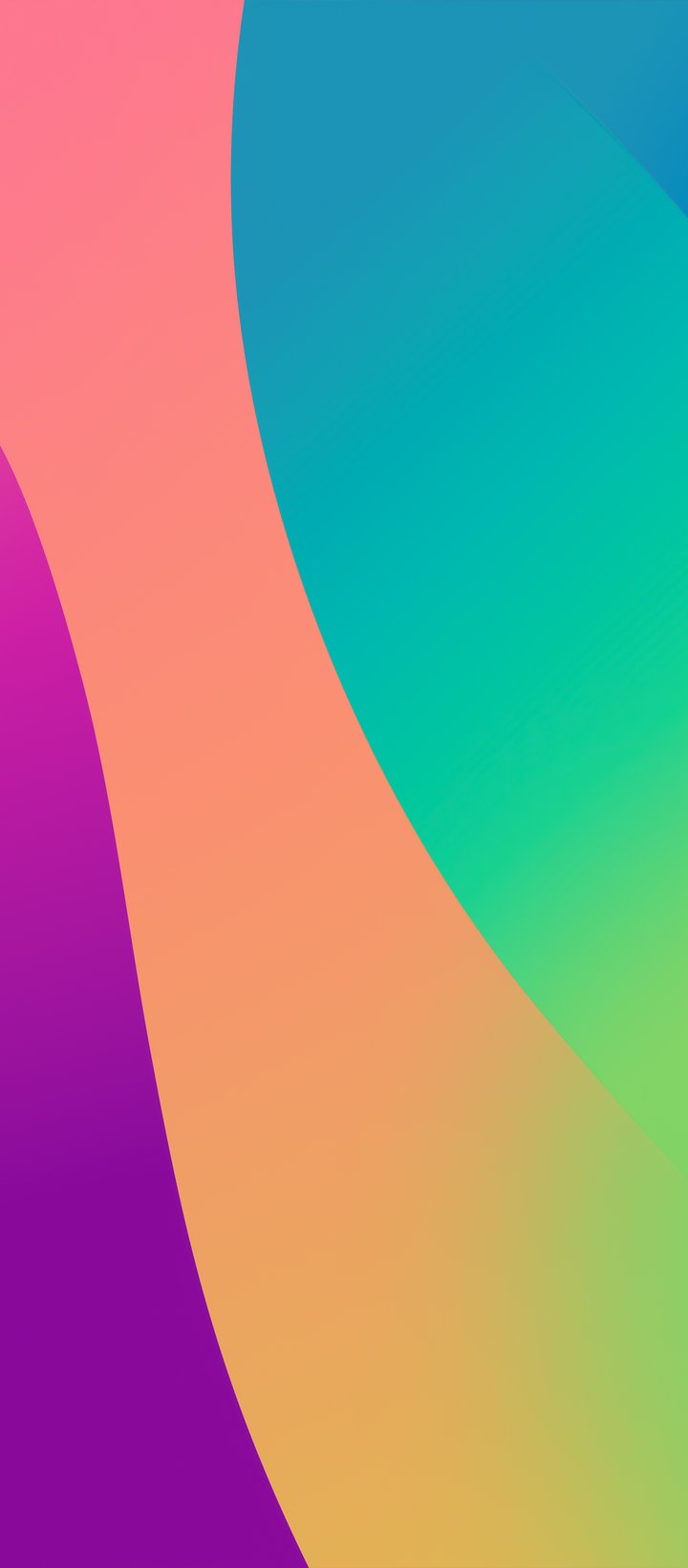 Colored abstract smooth waves - Wallpapers for Xiaomi Redmi 14C, POCO C71/C75/M7, Infinix Note 8 in 720x1640 resolution