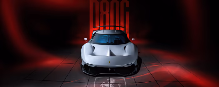 Обои машины: Ferrari P80/C, спойлер, суперкар, роскошь