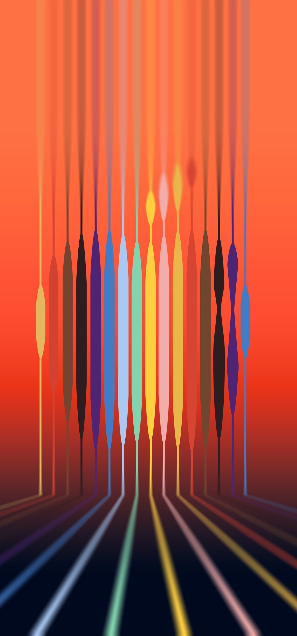 Distorted Apple logo - Wallpapers for Xiaomi 17/17 Pro in 1220x2608 resolution