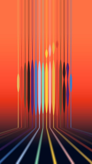 Distorted Apple logo - Wallpapers for Nokia, Samsung in 360x640 resolution