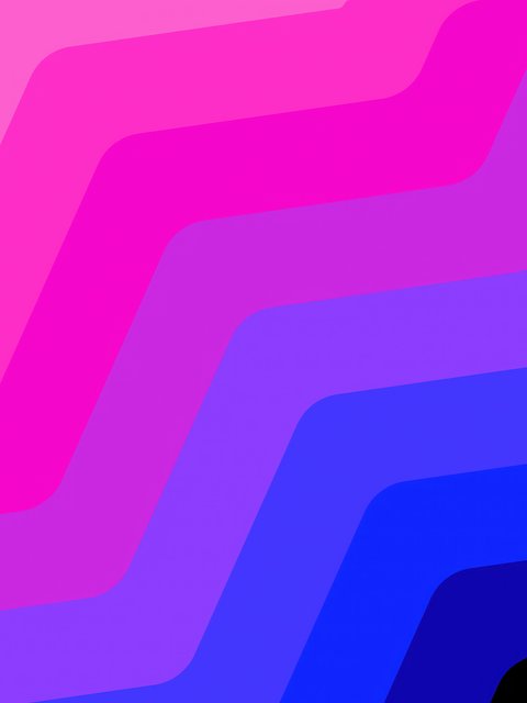 Colorful abstract zigzag pattern - Wallpapers for HTC/BlackBerry in 480x640 resolution