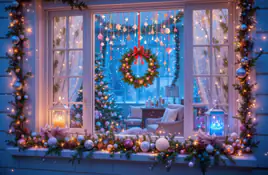 Wreath - wallpapers collection