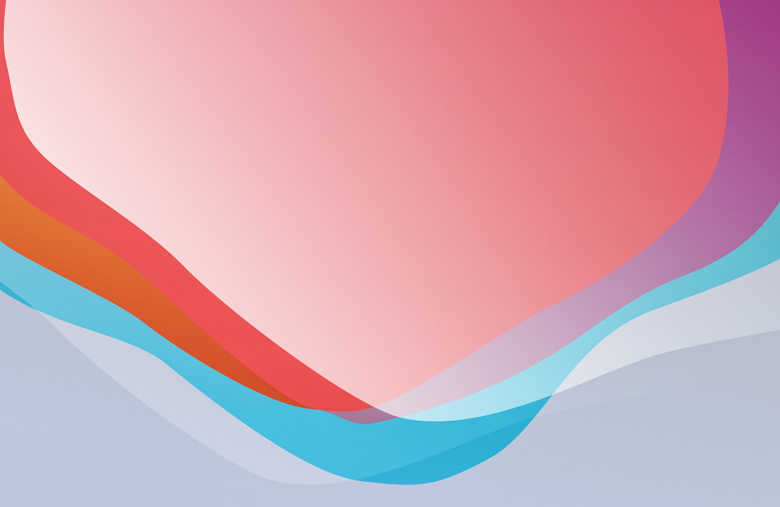 Multi-layered color waves - Wallpapers for Apple MacBook Air 13 M2″ in 2560x1664 resolution