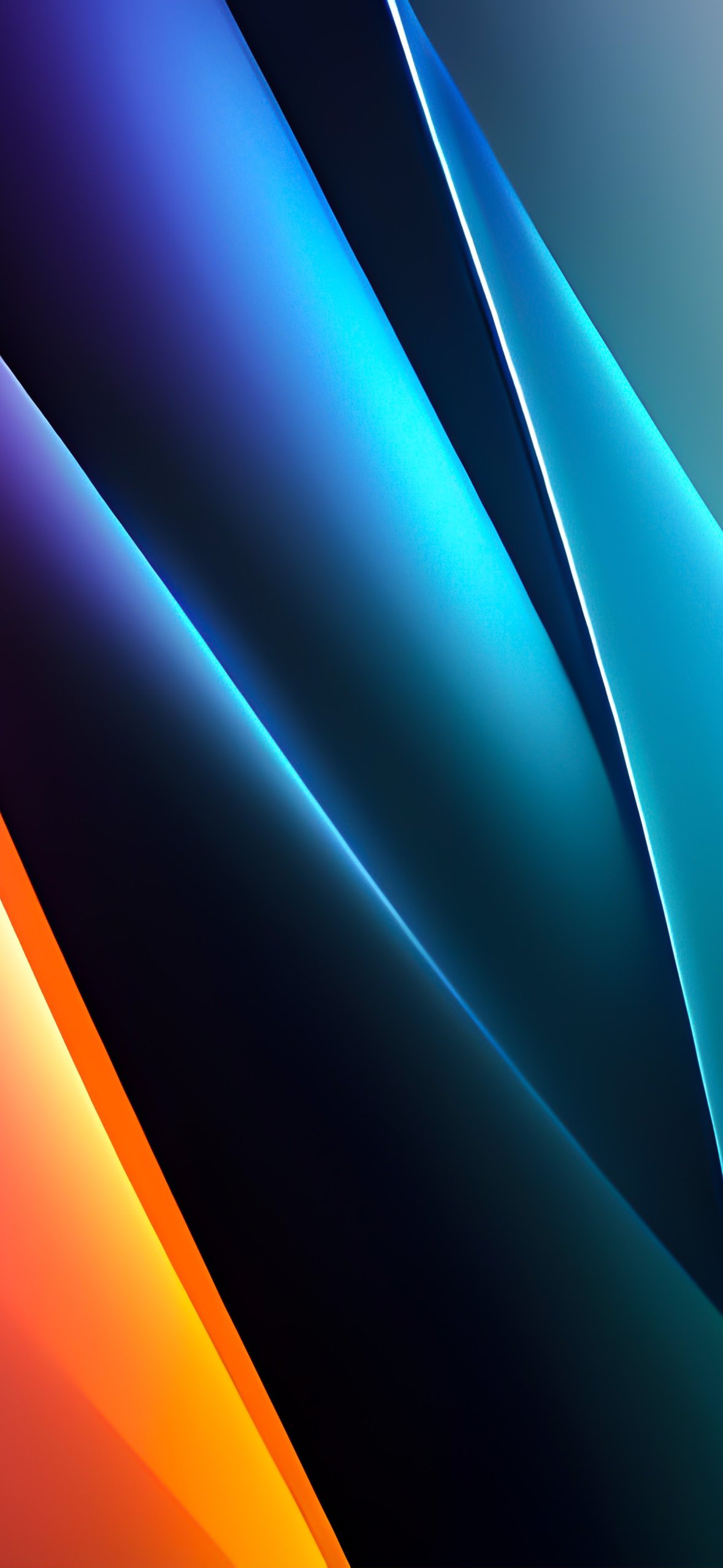 Neon gradient layers - Wallpapers for iPhone 14 Pro/15 Pro in 1179x2556 resolution