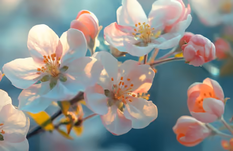 Nature wallpapers: spring, apple, garden, blossom