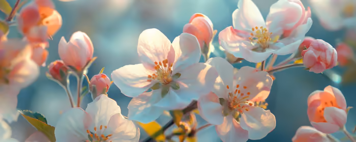 Nature wallpapers: spring, apple, garden, blossom