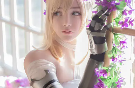 Обои люди: косплей, Saya Fox, Violet Evergarden, костюм