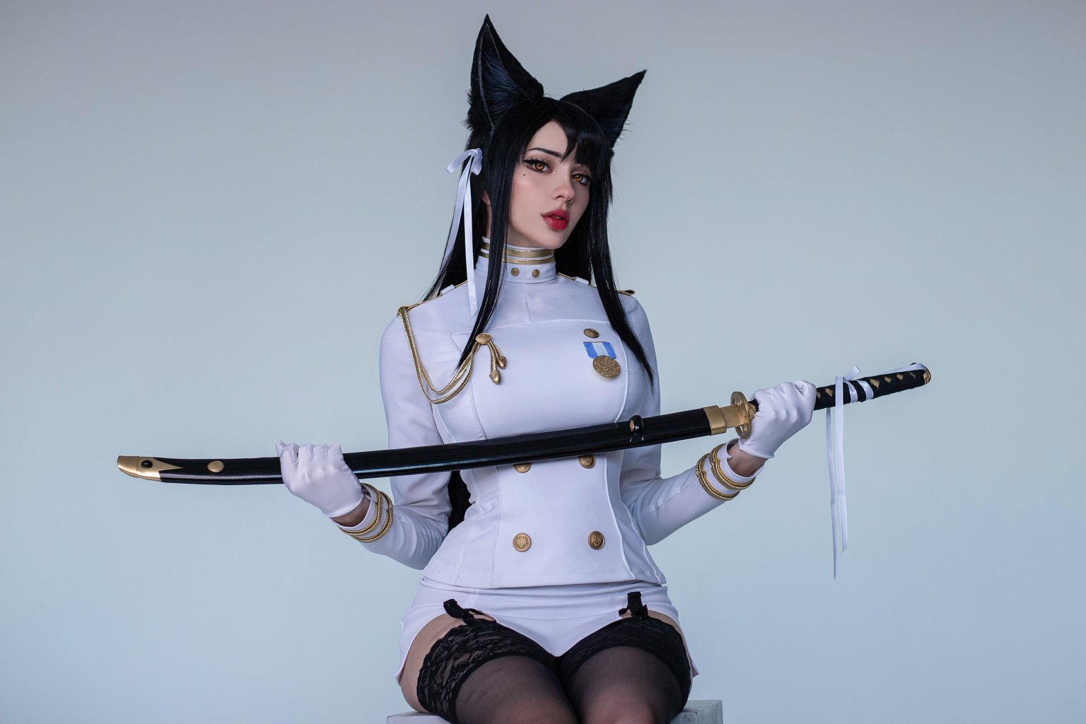 Alin Ma as Atago from Azur Lane - Microsoft Surface 12.4″ wallpapers in 1536x1024 resolution