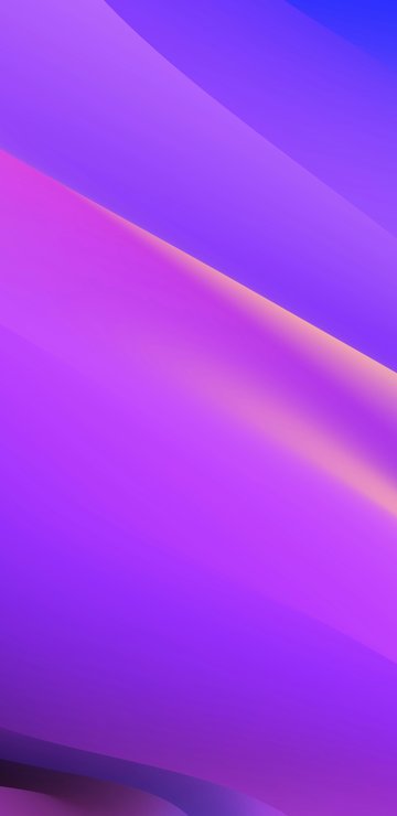 Smooth purple waves - Wallpapers for Samsung in 360x740 resolution