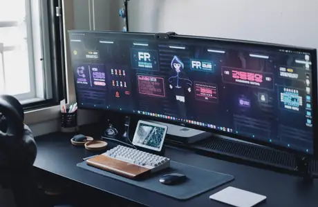 WSXGA+ wallpapers (1680x1050): workspace, minimalism, desk, monitor