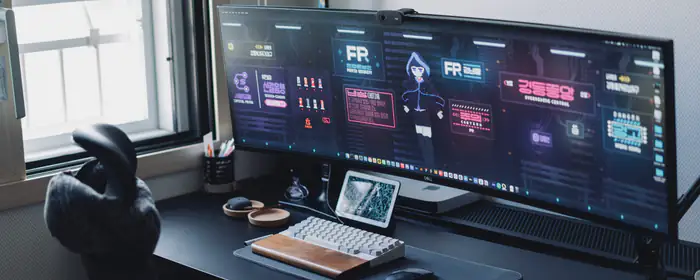 5K2K UltraWide 21:9 wallpapers (5120x2160): workspace, minimalism, desk, monitor