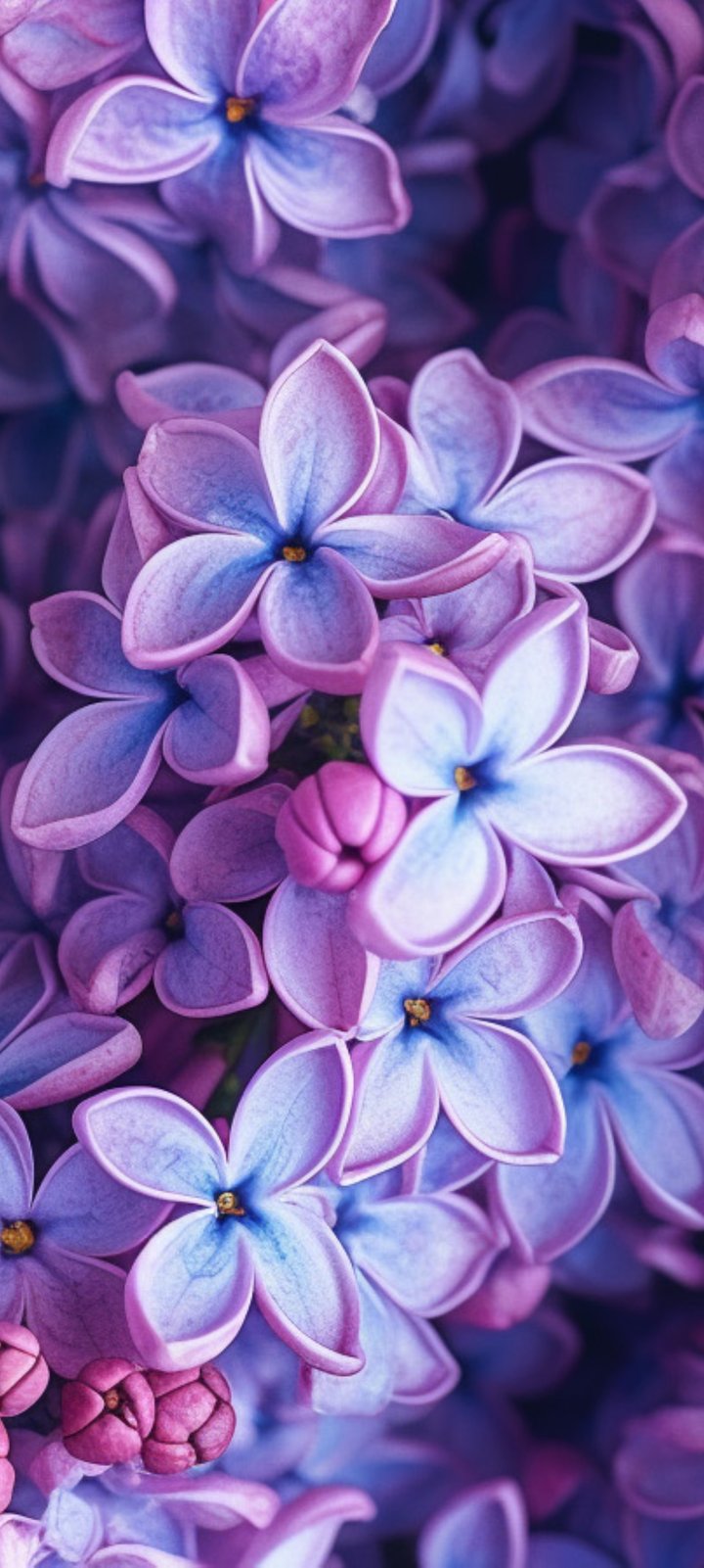 Bright blooming lilac - Wallpapers for Xiaomi Redmi 10C/C40/C51, Samsung Galaxy A12/A02s/A03/M12 in 720x1600 resolution