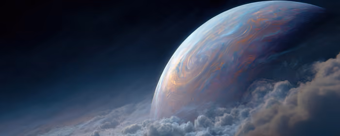 5K2K UltraWide 21:9 wallpapers (5120x2160): planet, clouds, swirl, orbit