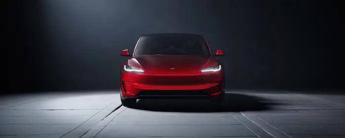 UltraWide 21:9 обои Tesla (3440x1440): Tesla Model 3 Performance, электромобиль, седан, студия