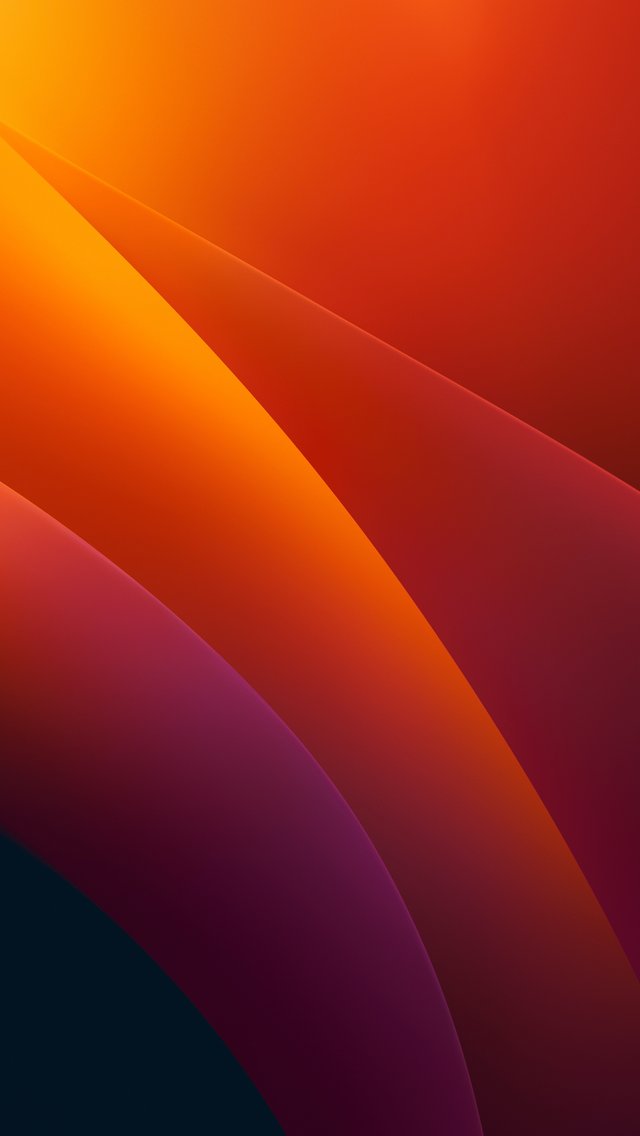 Orange abstract layers - Wallpapers for iPhone 5/5S/5C/SE in 640x1136 resolution