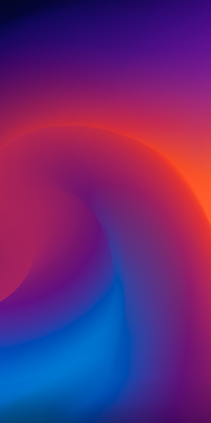 Bright abstract vortex - Wallpapers for Samsung Galaxy A03s, Xiaomi Redmi 7A, POCO C3 in 720x1440 resolution