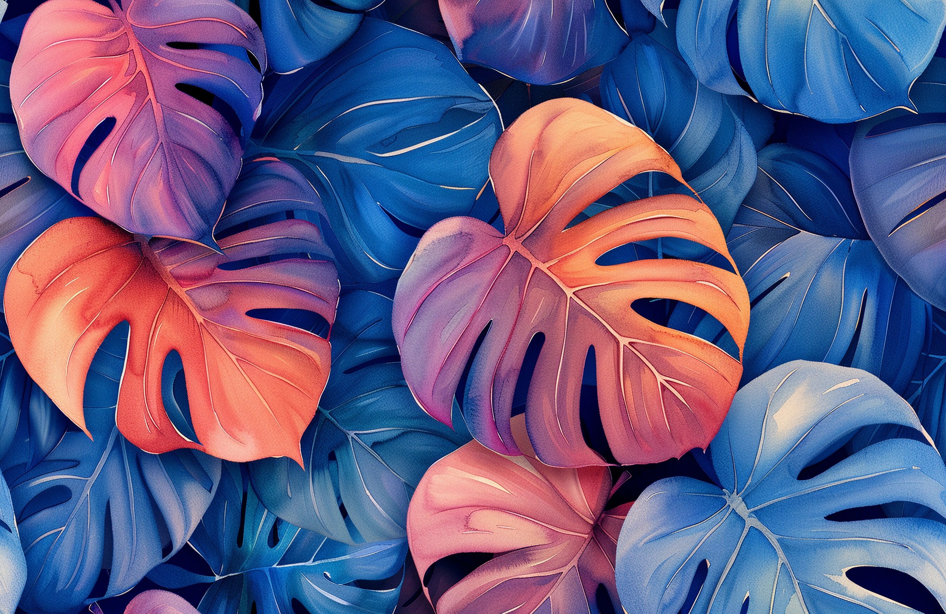 Tropical palm leaves - Wallpapers for Apple MacBook 14.2″ in 3024x1964 resolution