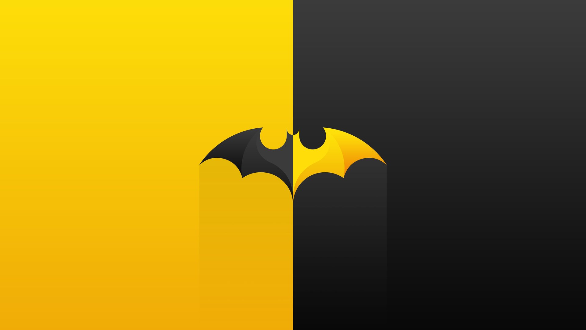 Batman Minimal Logo - Full HD wallpapers in 1920x1080 resolution