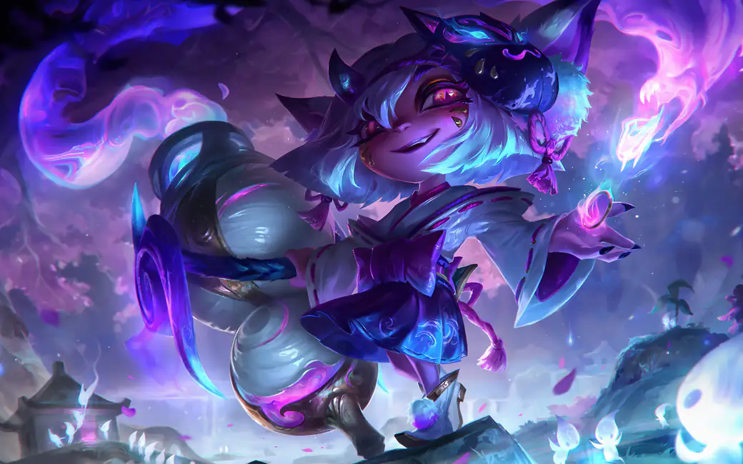 Милая Тристана из League of Legends — обои на рабочий стол и телефон