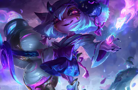 Обои дух: Тристана, League Of Legends, энергия, улыбка