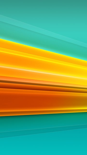 Abstract lines with a yellow gradient - Wallpapers for Nokia, Samsung in 360x640 resolution