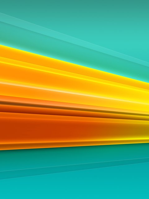 Abstract lines with a yellow gradient - Wallpapers for HTC/BlackBerry in 480x640 resolution