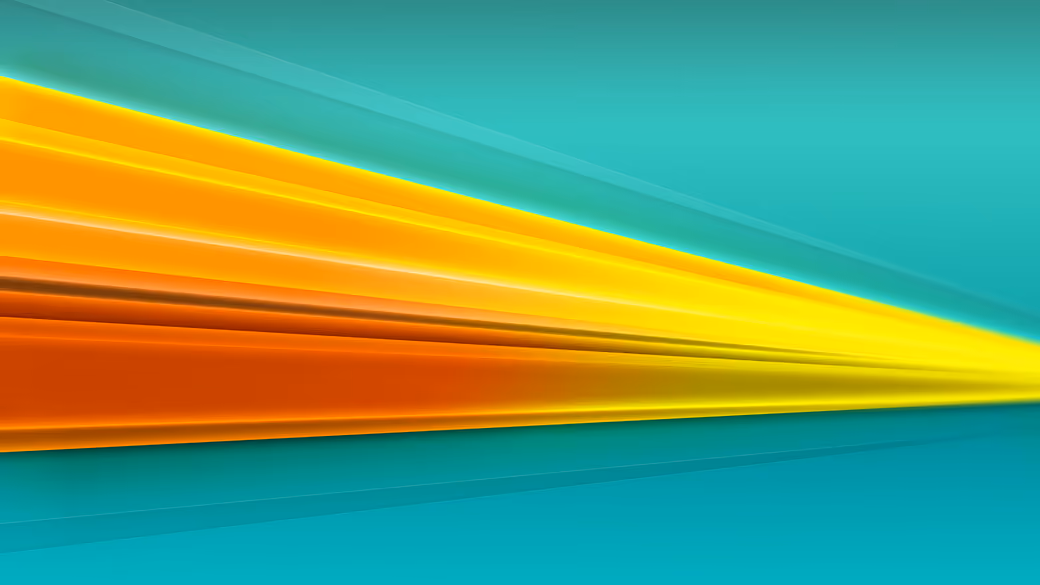 Abstract lines with a yellow gradient - Wallpapers for Apple iPad 1 in 1024x1024 resolution