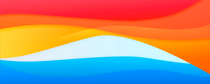 Обои поток для двух мониторов (7680x2160): волны, слои, минимализм, форма