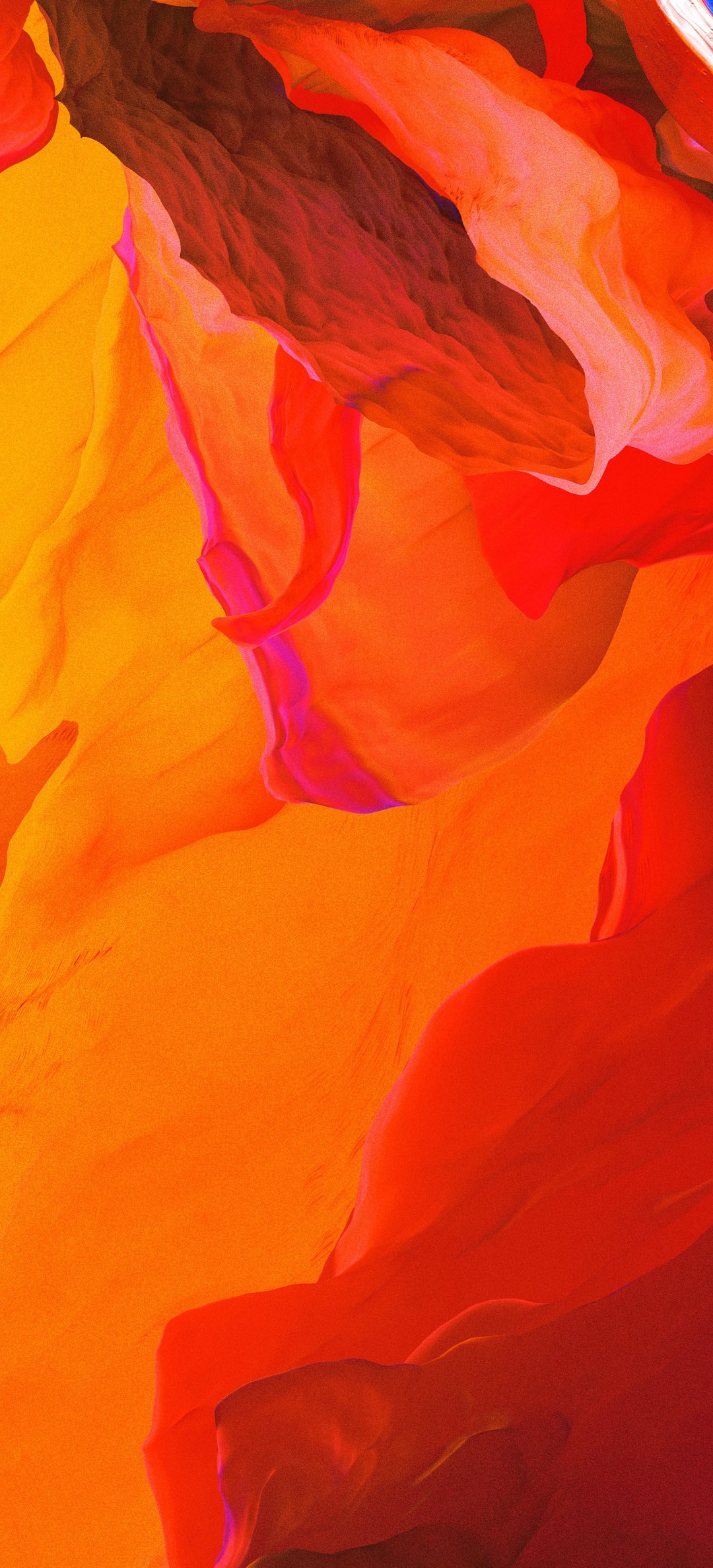 Vivid abstract rock formations with light - Wallpapers for Honor/Huawei in 1080x2376 resolution