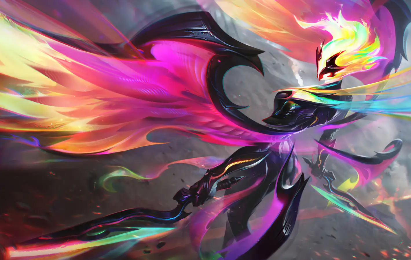 Кейл в скине Эмпирейки из League Of Legends — обои на рабочий стол и телефон
