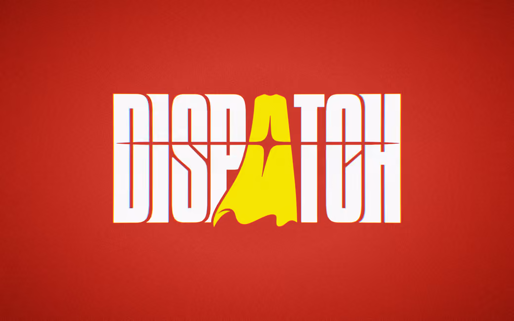 Dispatch logo — desktop and phone wallpaper, free download