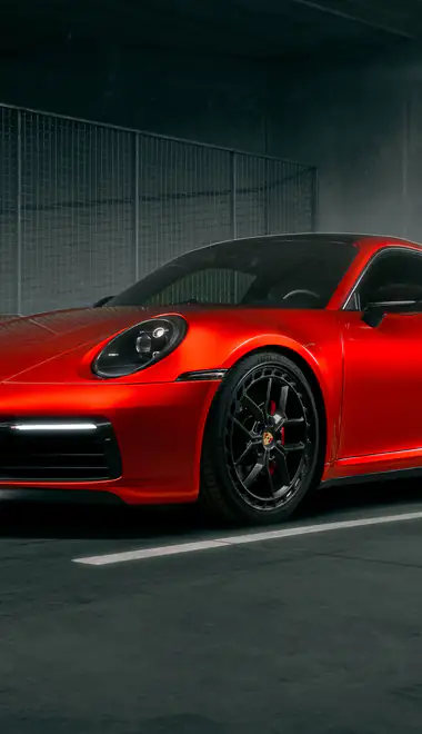 Обои машины: Porsche 911, спорткар, купе, гараж