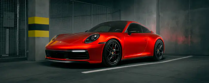 5K2K UltraWide 21:9 обои парковка (5120x2160): Porsche 911, спорткар, купе, гараж