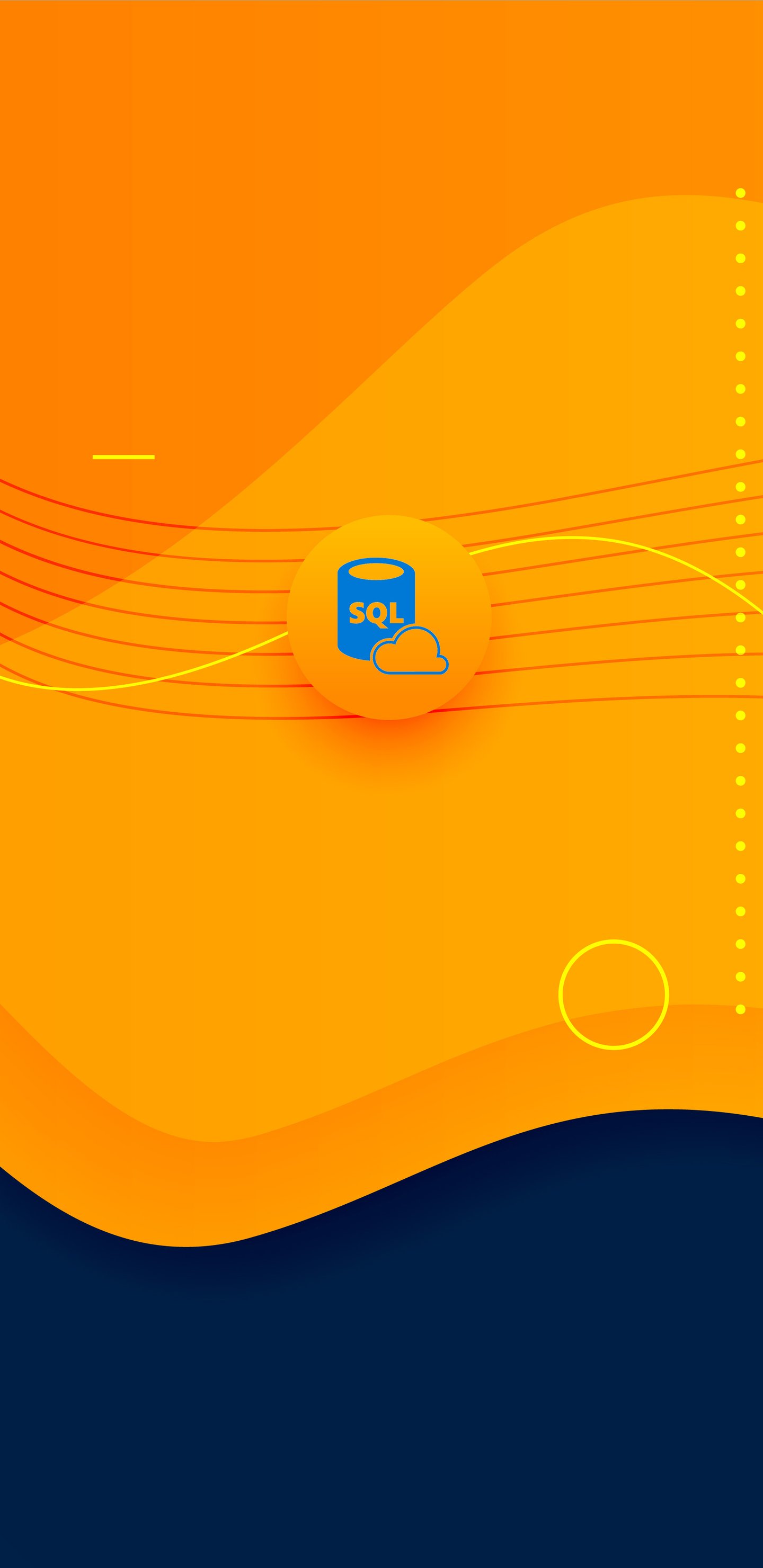 SQL Illustration - Wallpapers for Samsung Galaxy S8/S8+/Note 8/S9/S9+/Note 9 in 1440x2960 resolution