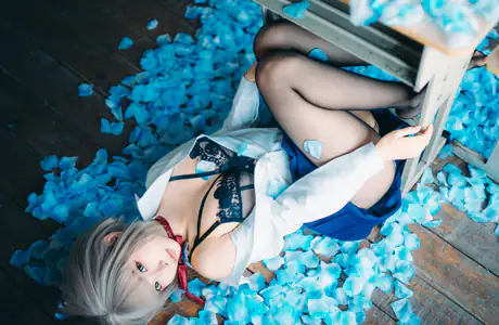 WSXGA+ schoolgirl wallpapers (1680x1050): cosplay, Chunmomo, school uniform, lingerie