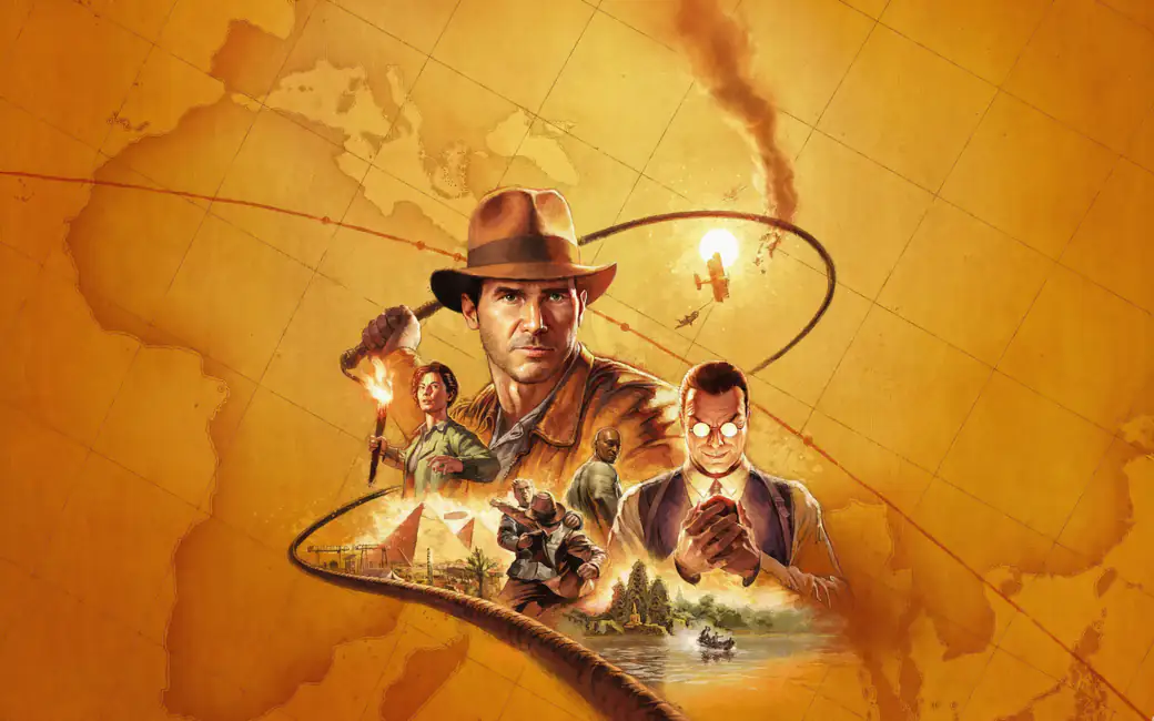 Poster Indiana Jones and the Great Circle — desktop and phone wallpaper, free download