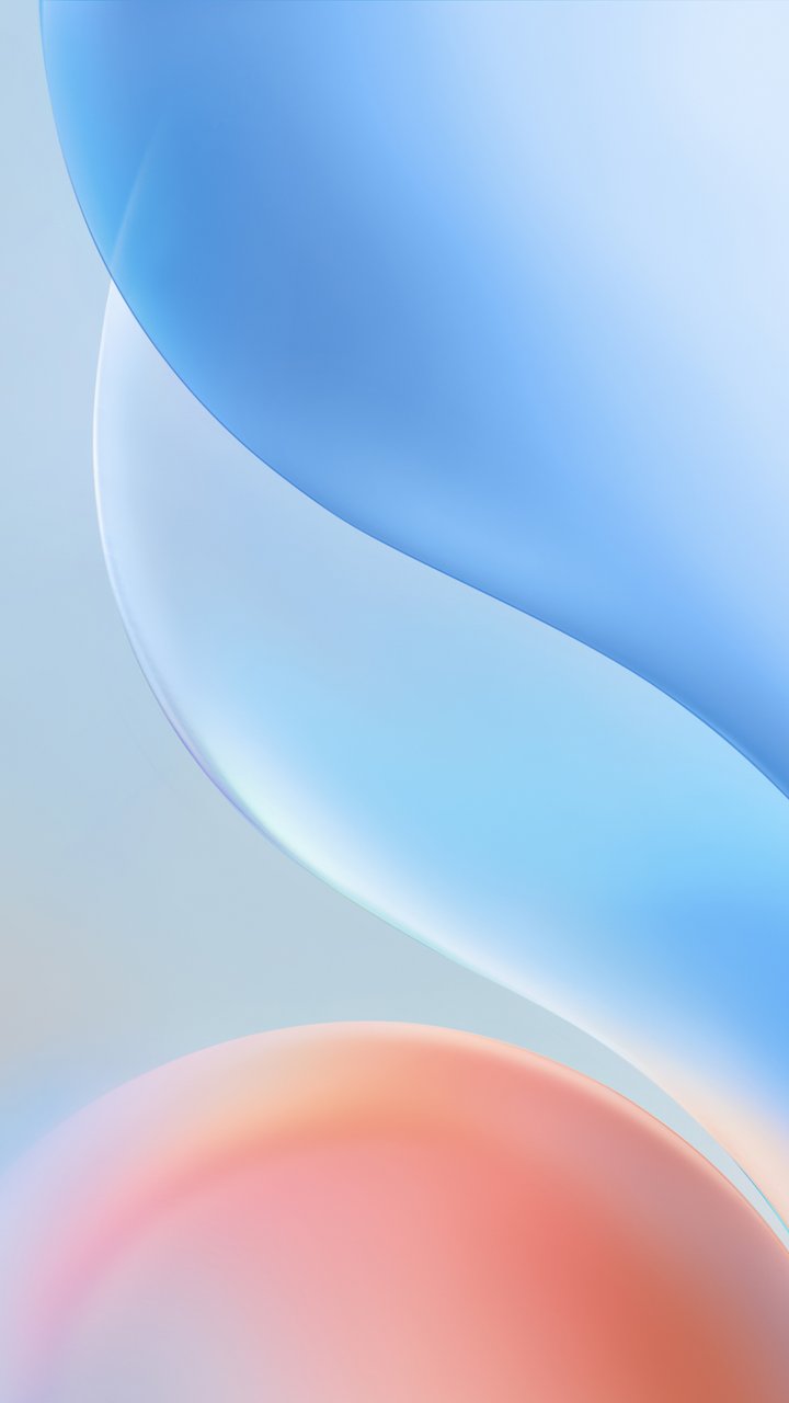 Smooth blue lines - Wallpapers for Samsung/LG in 720x1280 resolution