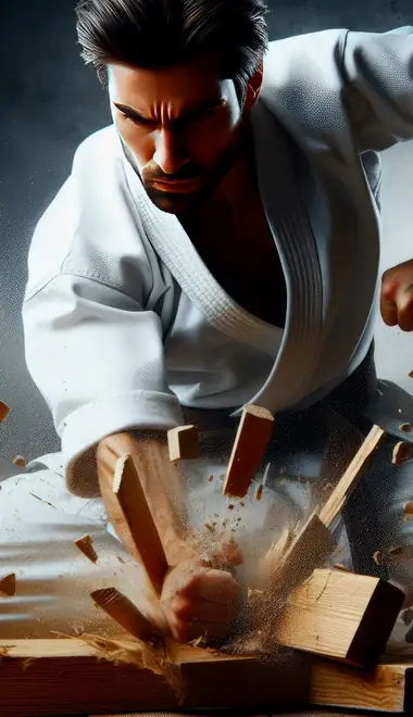 fighter Wallpapers for Sony Xperia 1/Xperia 1 III/Xperia PRO-I (1644x3840): karate, martial arts, fighter, punch