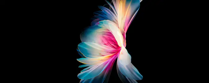 Abstraction wallpapers: flowers, petals, light, glow